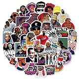 100Pcs Autocollant Hip-Hop Rap, Graffiti Vinyle Stickers, Gommettes Autocollantes, Stickers Scrapbooking, Cool Stickers Moto, Autocollants Esthétiques pour Skate Bouteille Téléphone Guitare Journal