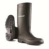 Dunlop Pricemastor, Bottes de Pluie Mixte Adulte, Noir (Black), 43 EU